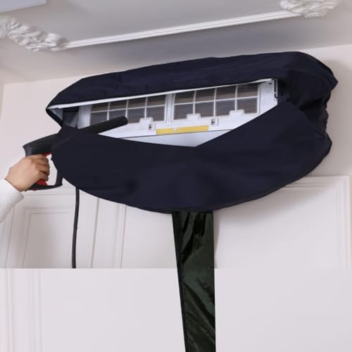 Image of FIVA Waterproof Split indoor ac unit wash clean bag cover (Blue, 48)