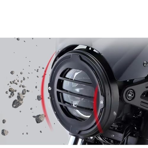 Grille de protection phare XSR900 2022-2023 cache calandre moto - 2