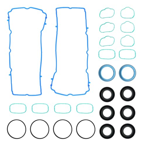 Image of KAX Valve Cover Gasket Set Compatible with Jeep Grand Cherokee Wrangler JK, Dodge Grand Caravan Charger Journey Durango, for Chrysler 200 300 Town & Country, Ram 1500 Classic 3.6L, OE# VS50805R