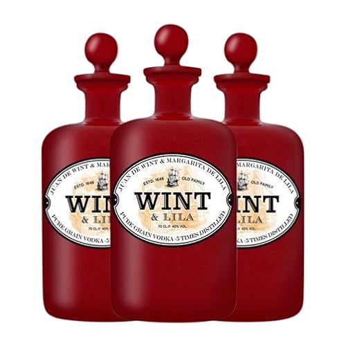 Vodka Casalbor Wint & Lila 70 cl (Caja de 3 Botellas de 70 cl)