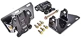 JEGS Engine Swap Motor Mounts | Fits 1982-2004 Chevy /GMC S-10 / S-15 2WD Pickups with Small Block Chevy V-8 Engine | Made in USA | Includes Motor/Rubber Mounts & Hardware