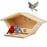 Dmnnlp Cedar Wood Bird House for Outside, Bird Houses with...