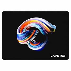 Lapster Speedo Design Gaming Mouse pad, Non-Slip Rubber Base Mouse Pad, with Antifray Stitched Embroidery Edges (220X190X3MM)