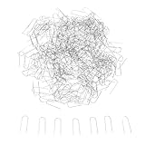 MAGICLULU 400stücke U-förmige Edelstahl-gabelnadeln zum Quilten und Nähen Kleine Haltenadeln als Quiltzubehör und Nähnadeln für Polsterarbeiten und Stoffbefestigung