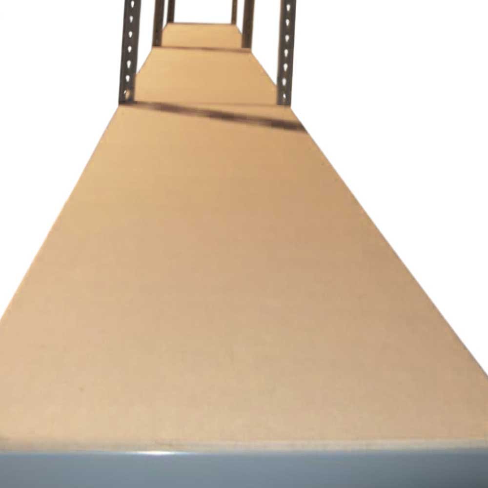 3 Estanterías Metálicas Grises Q-Rax sin Tornillos 120x50x183cm de 5 Estantes Baldas Repisas Capacidad Peso 200kg por Estante Almacenamiento Almacenaje Herramientas Taller Garaje Cobertizo Almacén
