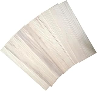 (9) Pieces Thin KILN Dried Sanded White ASH 12 X 4 X 1/8" Lumber Wood