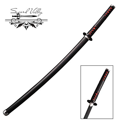 Sword Valley Cosplay Anime Swords, Kamado Tanjirou Samurai Sword, Katana