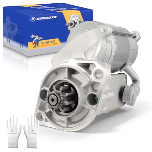 Image of Ezexpreze 18145 New Starter for Kubota Diesel Compact Tractors L2250 L2500 L2550 L2650 L2800 L2900 L2950 L3010 L3130 L3240 L3300 L3400 L3410 L3430 L35 KJS130 3407016081 3407016083 1280008460