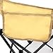 kowaku Reclining Camping Chair Portable Folding Chair Comfortable Foldable with Removable Footrest for Park Patio Beach Lawn Outdoor, Khaki