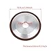 BQLZR 100x10x20mm PDX Diamond Grinding Wheel for Industrial Supplies 150# S1 Pack of 2