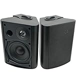 Herdio 5.25 Inches 200 Watts Indoor Outdoor Patio Bluetooth Speakers