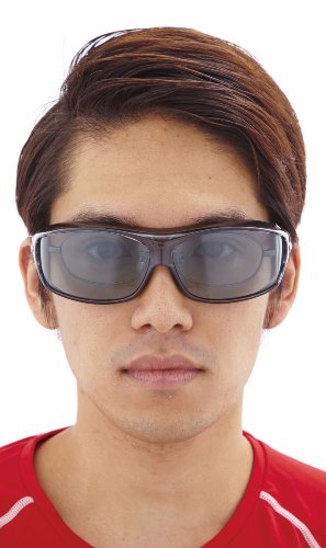 AXE(アックス) オーバーサングラス クリアスモーク×スモーク SG605P [スポーツ用品] 2枚目