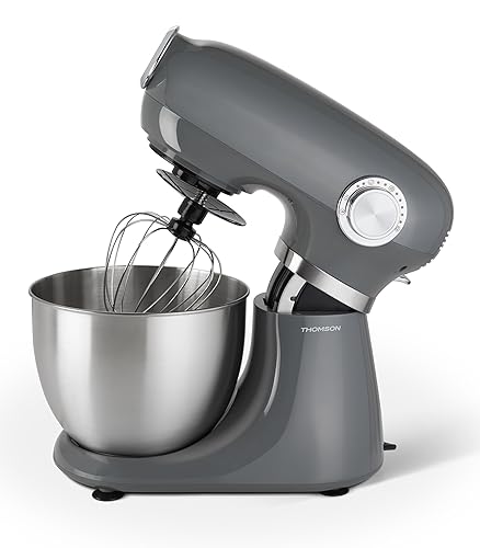 THOMSON THFP3510G Robot pâtissier Bol inox 12 vitesse + Pulse Système planétaire Pieds ventouses - vue 4
