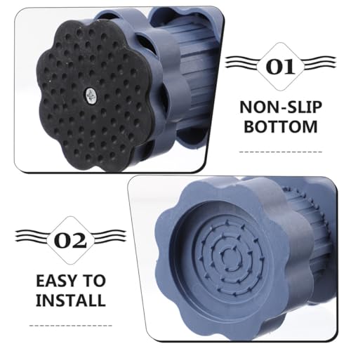 Patins anti-vibrations lave-linge réglables hauteur support sèche-linge
