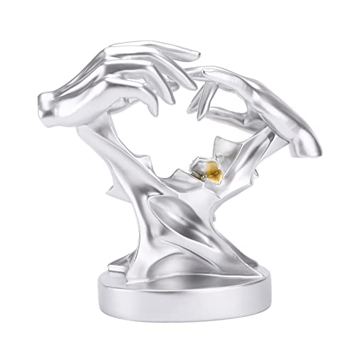 Estatua de manos amantes de resina decorativa miniatura 5