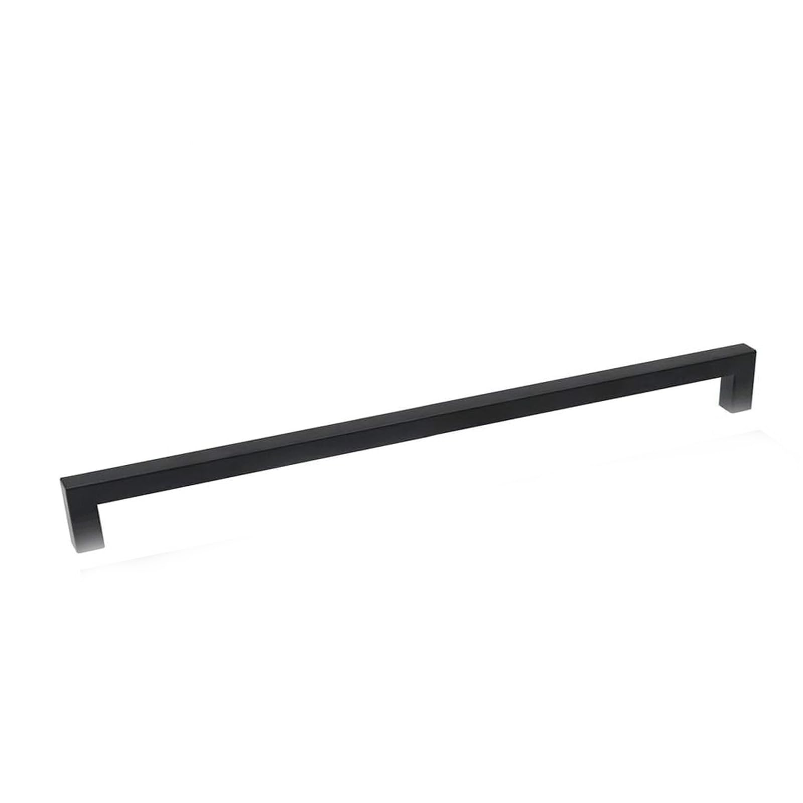 Goldenwarm 1 Pack Black Drawer Handles 320mm Hole Center Bathroom & Kitchen Cabinet Handles, Stainless Steel