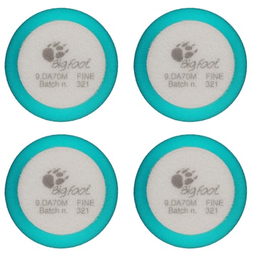 Image of RUPES D-A Intermediate Foam Pads (Light Blue) O 54 /70mm, 4 pcs