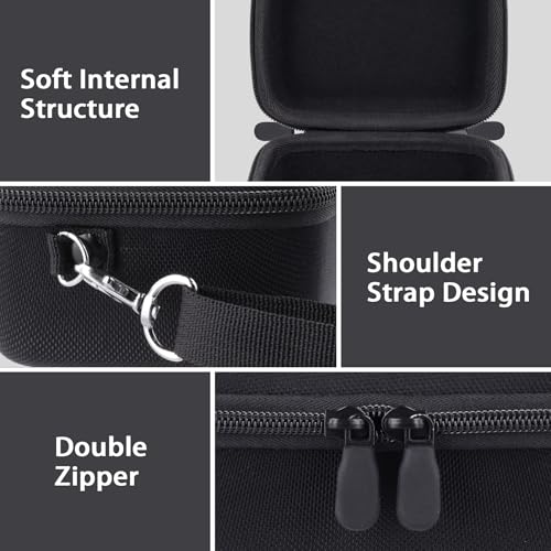 Aenllosi Harte Hülle für Sony Alpha 6000 6300 6400 6500 6700 mit 16-50mm Objektiv Systemkamera, Schwarz (Nur Tasche)