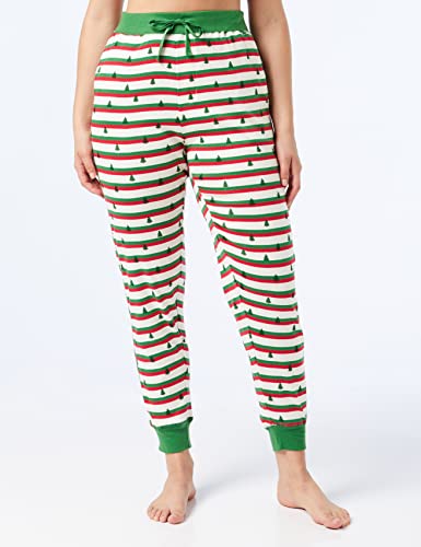 Hatley Holiday Lights Candy Stripes and Pines Family Pajamas4