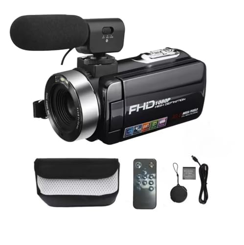 Caméscope 4K pour vlogger débutant résolvant les problèmes de cadrage