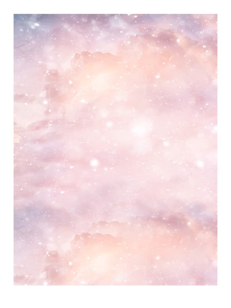 Kate 8x10ft Pink Abdstract Cloud Photography Backdrops Starry Sky Glitter Portrait Photo Studio Background