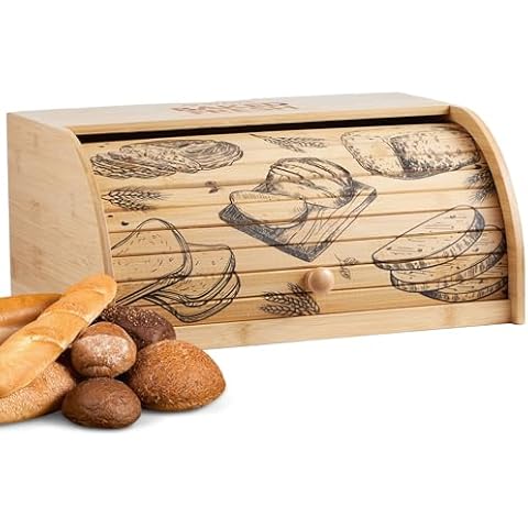 Boîte à pain en bambou ecosa Cover