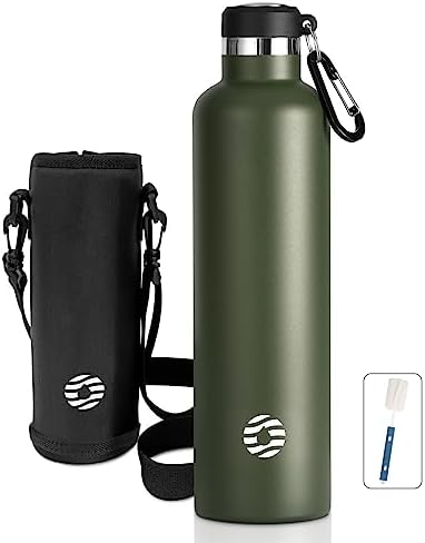 Bottiglia In Acciaio Con Tappo Sport In Silicone – 325ml – Bottega Green Frosinone - Foto 13