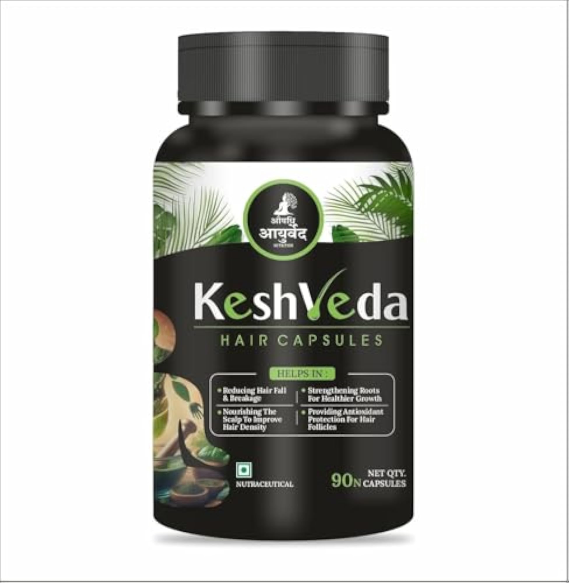 Ayurvedic Hair Capsules KeshVeda