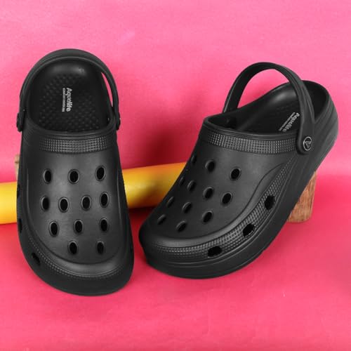 Image of Aqualite NEO-171 Clogs for Men | Mens Clogs Lightweight Comfortable Slip-On | Men Clogs Classic Design Classic Clogs Men | Mens Clogs Footwear Men Clogs