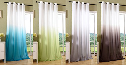Rideau micro satin en polyester de qualité supérieure 245x140 cm - 3