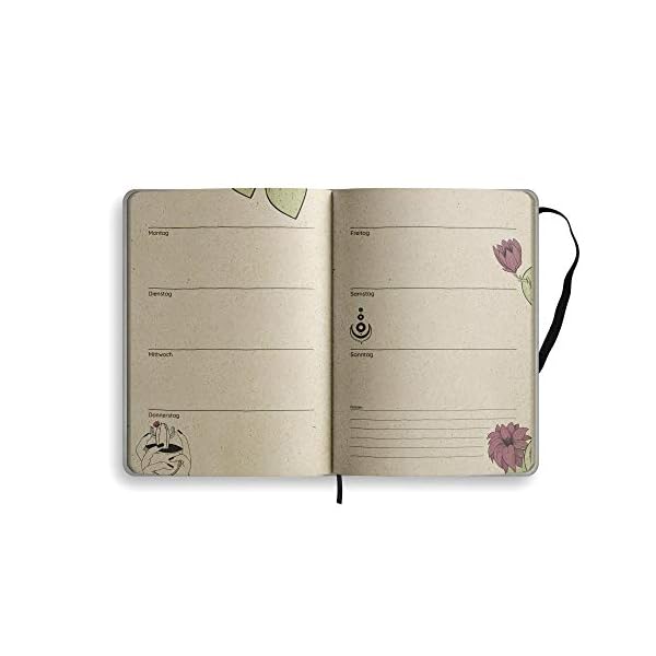 Nachhaltiger Kalender A5 aus Graspapier, Samaya, Natur, V-Label zertifiziert, Made in Germany (Endangered 2021 (DE/EN)) – Bild 7