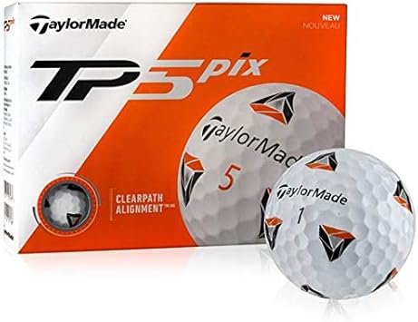 Amazon テーラーメイド Tp5 Pix ボール Usa直輸入品 ホワイト テーラーメイド Taylor Made ゴルフ ボール