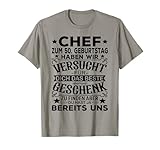 Chef Geschenke 50. Geburtstag Mann 50. Geburtstag