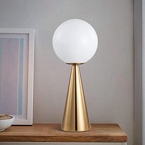Lampe de Table Éclairage Intérieur LED 5W Métal Verre Dépoli Bureau
