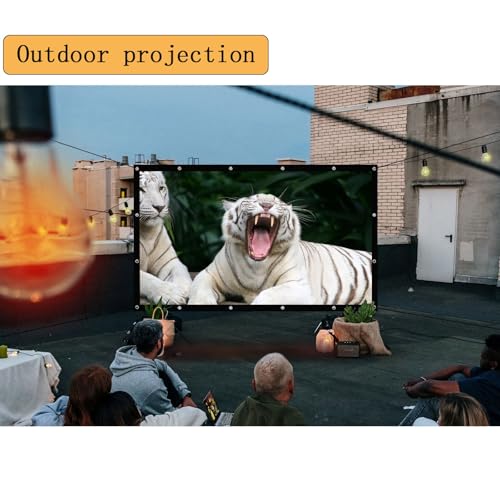 Pantalla de Proyector Portátil 200 Pulgadas 16:9 miniatura 2