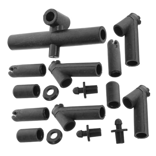 Hohopeti Kite Repair Accessories 9pcs Plastic Kite Frame Connectors for Diverse Environments