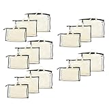 Amosfun 15stücke Transparente Geldbörsen-organizer Aufbewahrungsbeutel Für Handtaschen Schrank-taschen Multifunktional Wiederverwendbar Platz Sparend Für Reisen Und Alltag