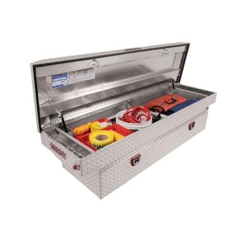 Image of Model 127-0-04 Saddle Box, Aluminum, Full Standard, Clear, 11.0 cu ft
