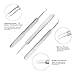 9pcs Blackhead Remover Tool Kit, Aooher Professional Pimple Comedone Extractor Instrument Tool Set for for Pimples, Blackheads, Zit Removing, Forehead,Facial and Nose