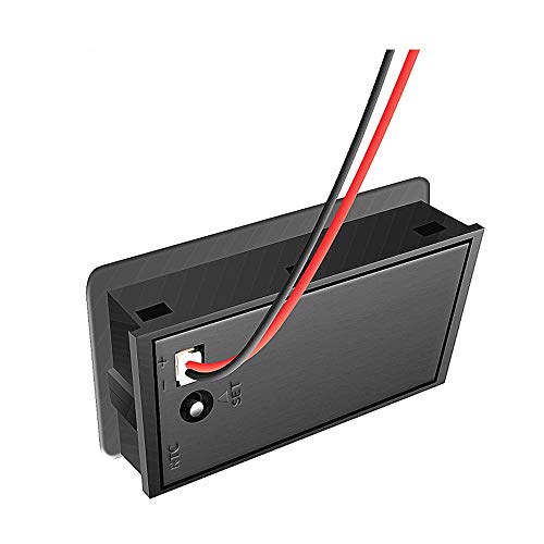 Multifunctionele LCD-batterijcapaciteitsmeter Voltmeter met temperatuurweergave Spanningsmonitor(12V-Upgrade) - Afbeelding 5