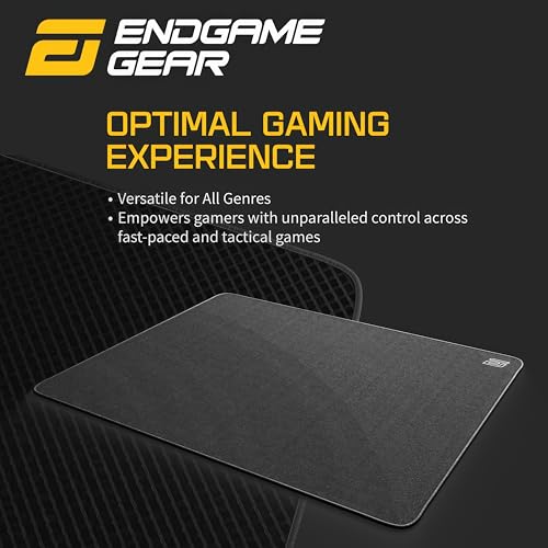 Endgame Gear EM-B Poron Gaming Mousepad - Black - 6