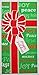 Christmas Holiday Decorative Door Panel Cover - 30 x 60 Inches (Green Christmas Gift)