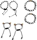 S,S Store Nazariya Bangles set for New born Babies Fancy jewellery with Black and White Beads Bracelet (0-12 months)