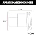 CURT 55415 Replacement 7-Way RV Blade Connector, Factory Tow Package and USCAR Socket Required