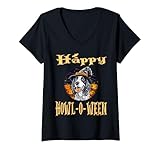Photo Gallery donna english setter dog whitch hat halloween zucca spettrale felice maglietta con collo a v Photo Gallery donna english setter dog whitch hat halloween zucca spettrale felice maglietta con collo a v