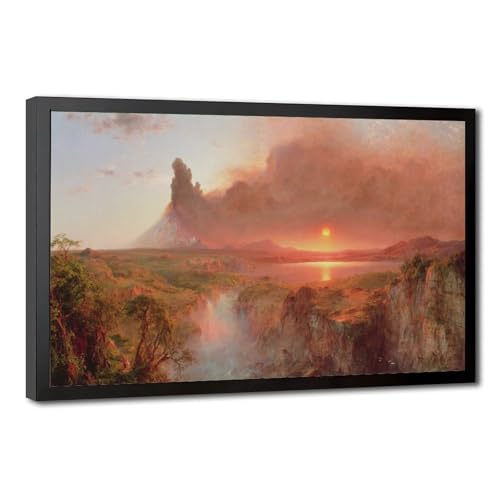 Tableau Cotopaxi de Frederic Edwin Church : Décoration murale salon et bureau