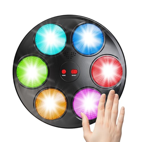 Juguete educativo interactivo brillante con luces dinámicas y martillos ergonómicos