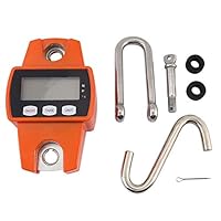 Hakenwaage Tragbare LCD-Digital-Elektronik-Wildwaage 100 Kg LCD-Industrie-Mini-Hängewaage 300 Kg mit Haken