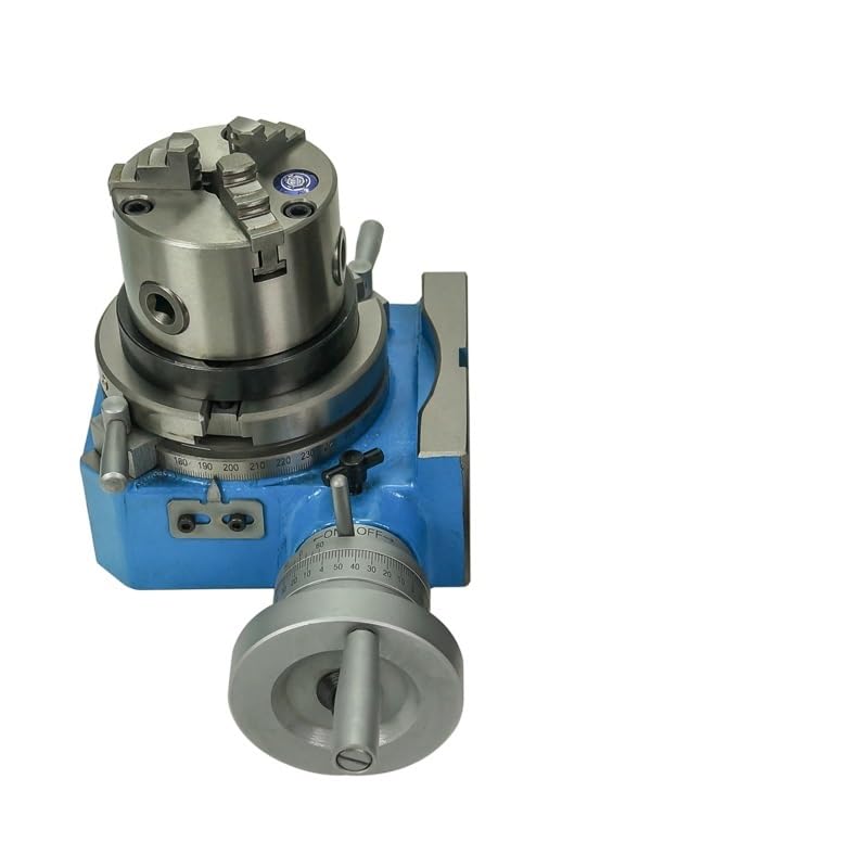 Indeksator biegów, Głowica dzieląca 4" 100 mm z 3 szczękami, przełożenie 1:75, pionowa i pozioma głowica podziałowa do frezowania wiercenia maszyn CNC