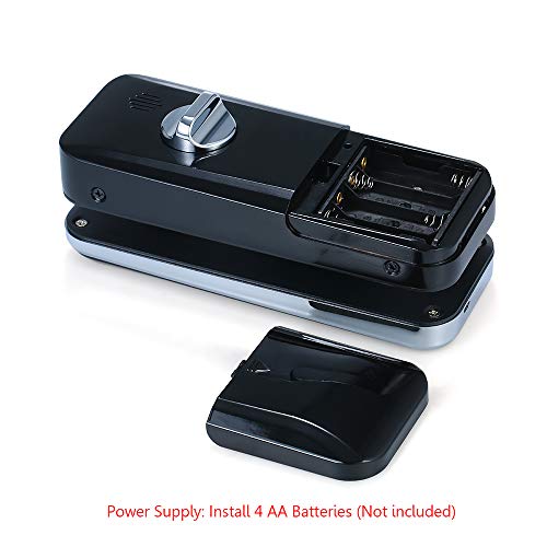 Fechadura de porta de vidro com impressão digital inteligente 4 maneiras de desbloquear Navegação de